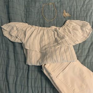 sanctuary off the shoulder shirt